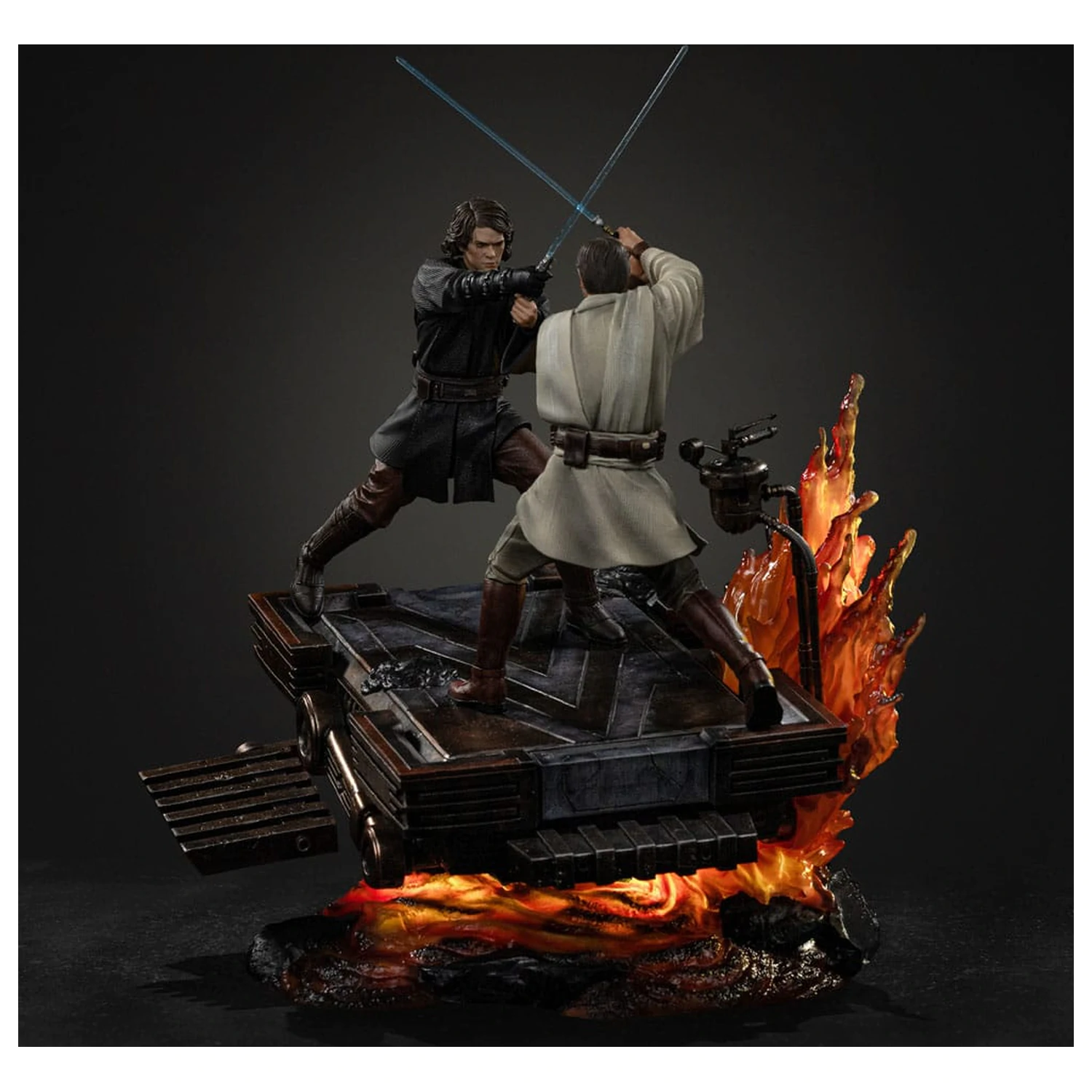 Star Wars Art Scale Statua 1/10 Anakin vs. Obi Wan 34 cm zdjęcie produktu