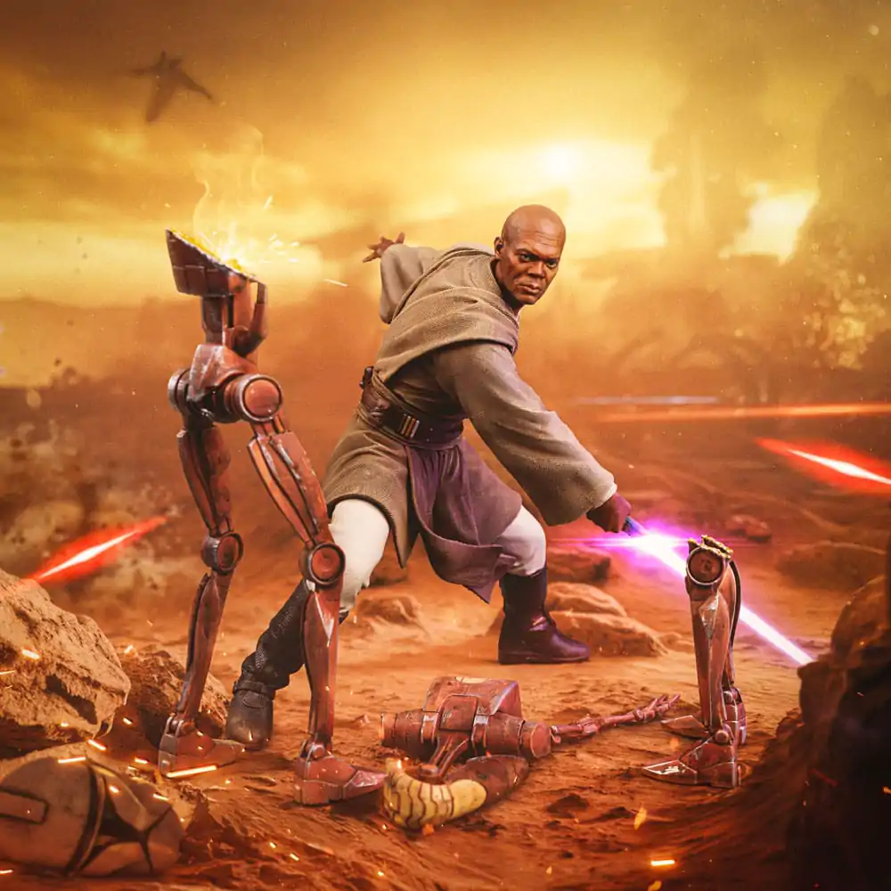 Star Wars Art Scale Statua 1/10 Mace Windu 18 cm zdjęcie produktu