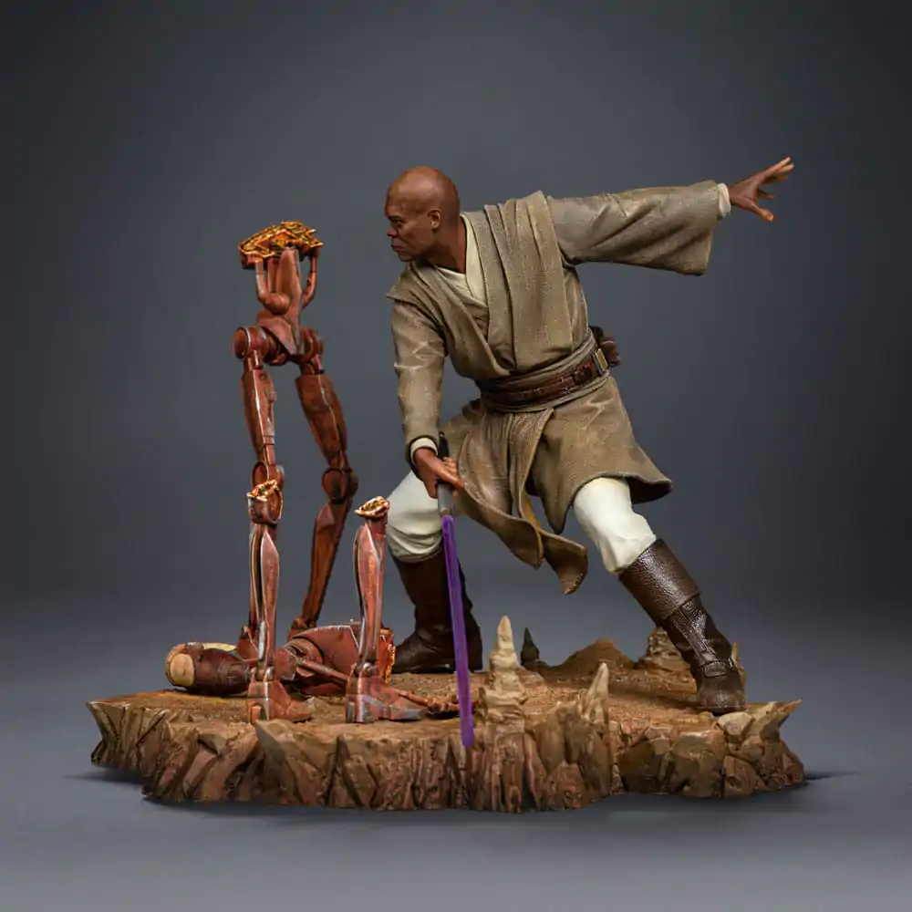 Star Wars Art Scale Statua 1/10 Mace Windu 18 cm zdjęcie produktu