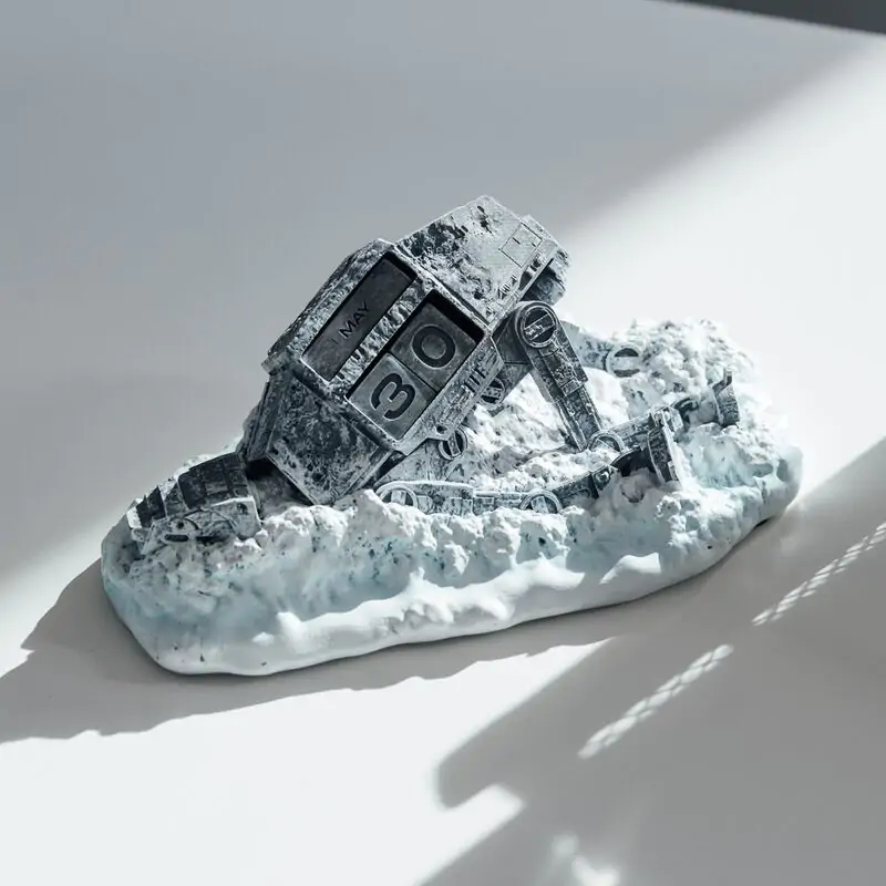 Kalendarz wieczny 3D "Star Wars AT-AT Shot Down" zdjęcie produktu