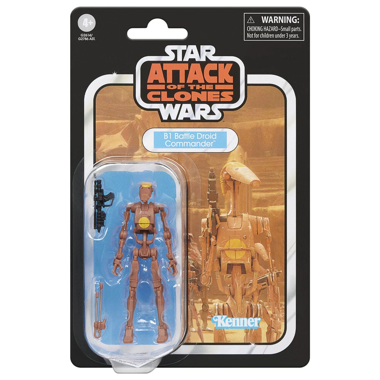 Star Wars Attack of the Clones B1 Battle Droid Commander figurka 9,5cm zdjęcie produktu