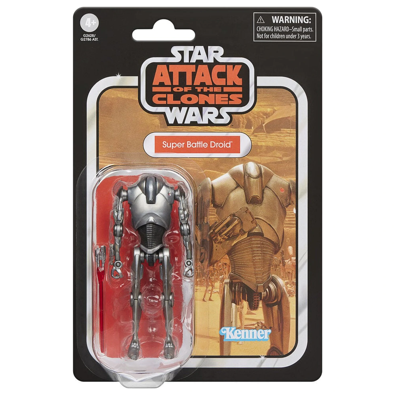 Star Wars Attack of the Clones figurka Super Battle Droid 9,5cm zdjęcie produktu