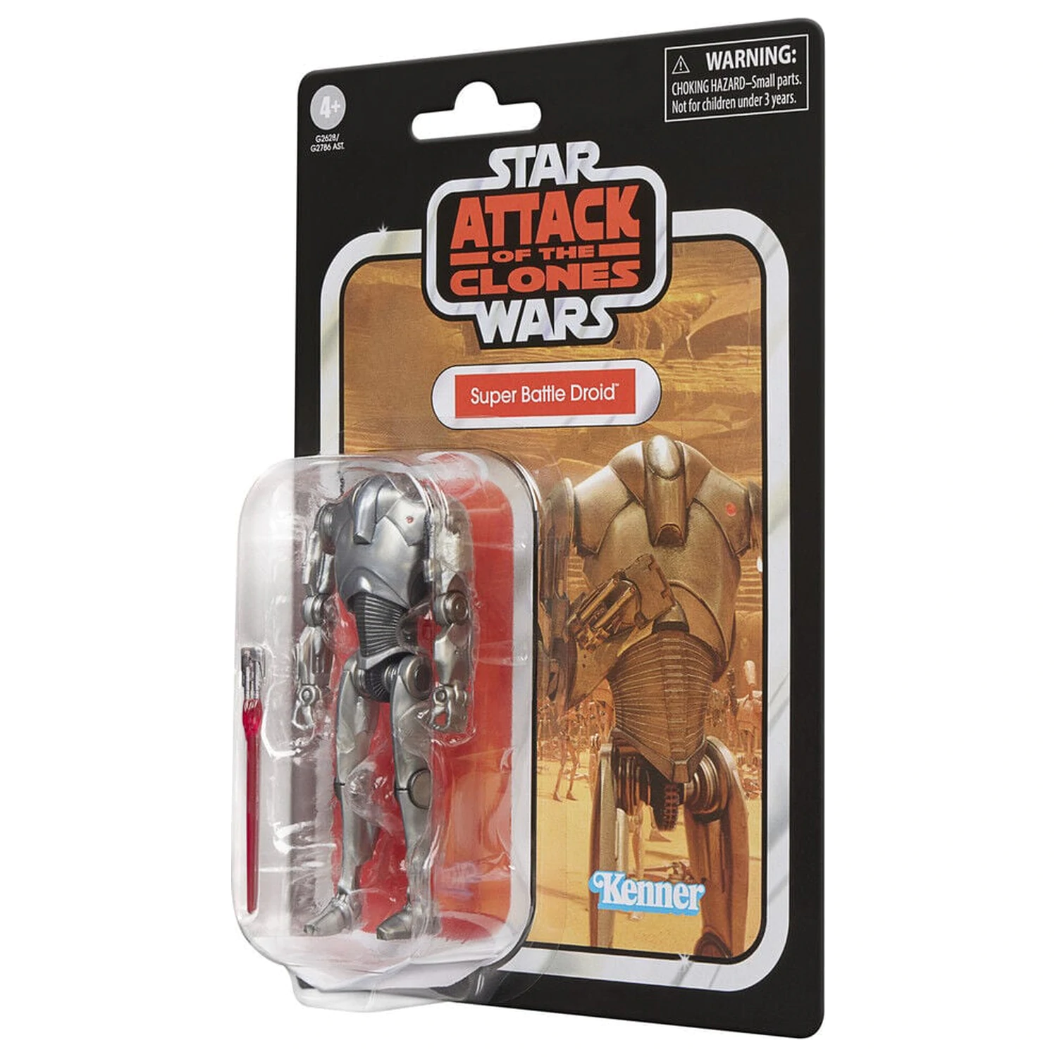 Star Wars Attack of the Clones figurka Super Battle Droid 9,5cm zdjęcie produktu