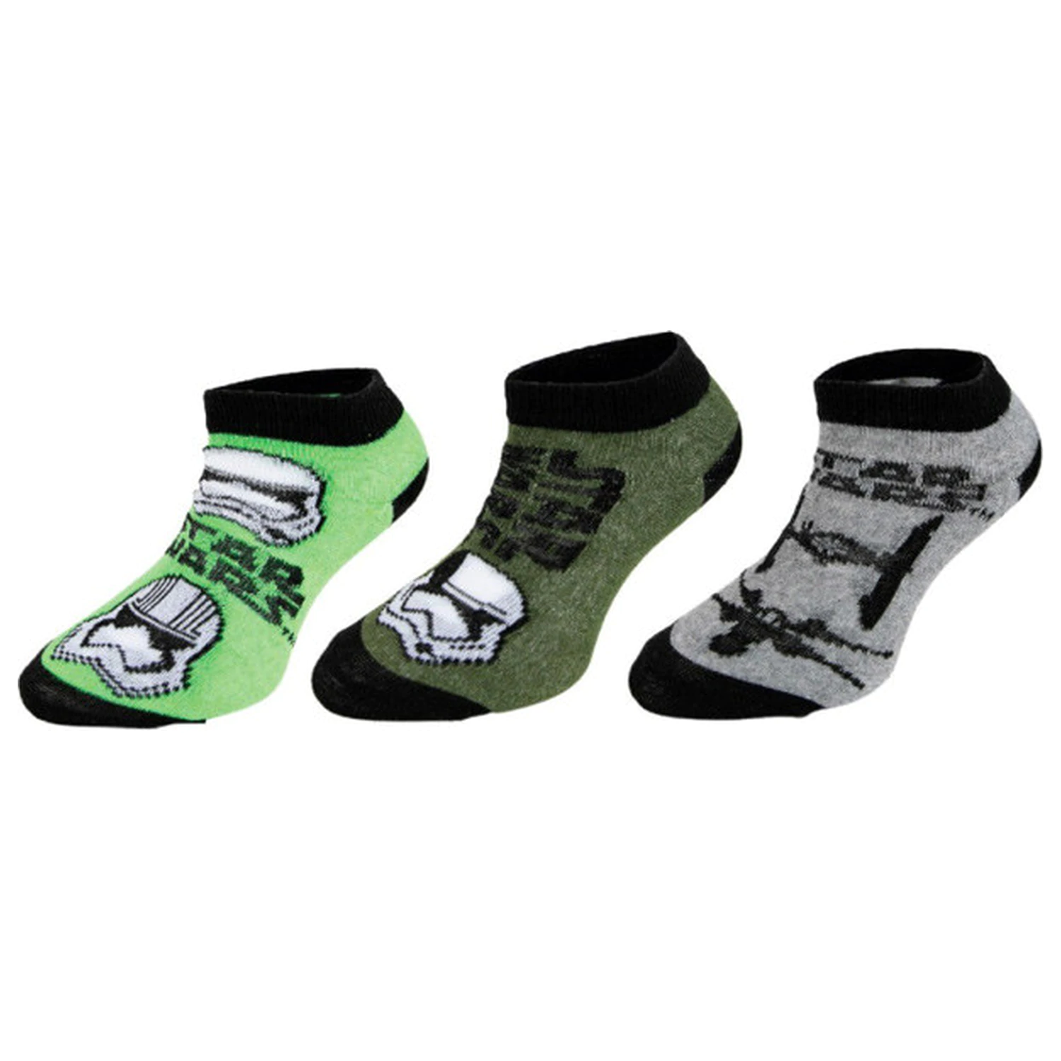Star Wars Battle Green Tajne Skarpetki Dziecięce 23/26 zdjęcie produktu