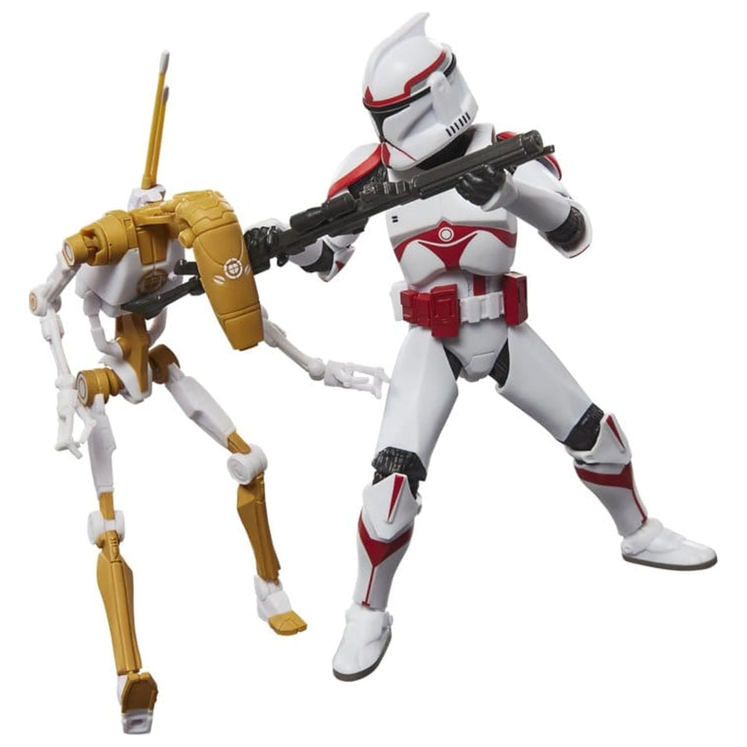 Star Wars: Battlefront II Black Series Zestaw 2 Figurek Akcji Phase I Assault Trooper i Battle Droid Officer 15 cm zdjęcie produktu