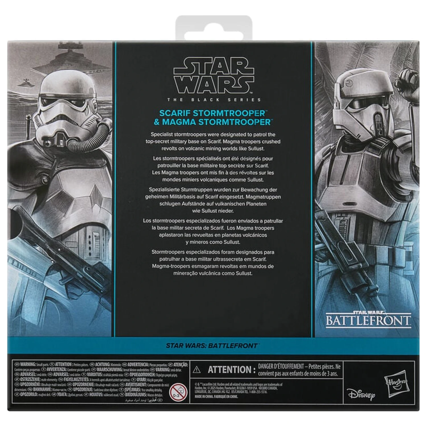 Star Wars Battlefront Scarif Stormtrooper & Magma Stormtrooper pakiet 2 figurek 15cm zdjęcie produktu