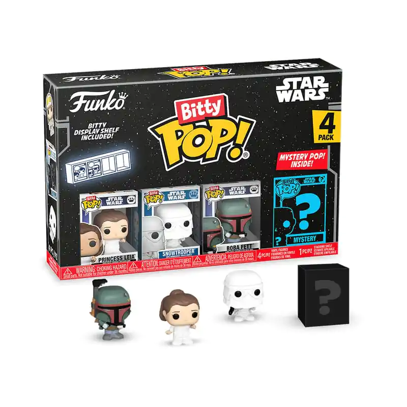 Star Wars Bitty Funko POP! Figurka Vinyl 4-Pack Leia 2,5 cm zdjęcie produktu