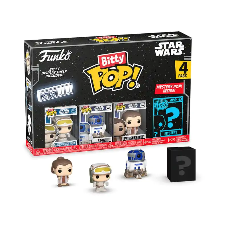 Star Wars Bitty Funko POP! Figurka winylowa 4-pak Luke 2,5 cm zdjęcie produktu