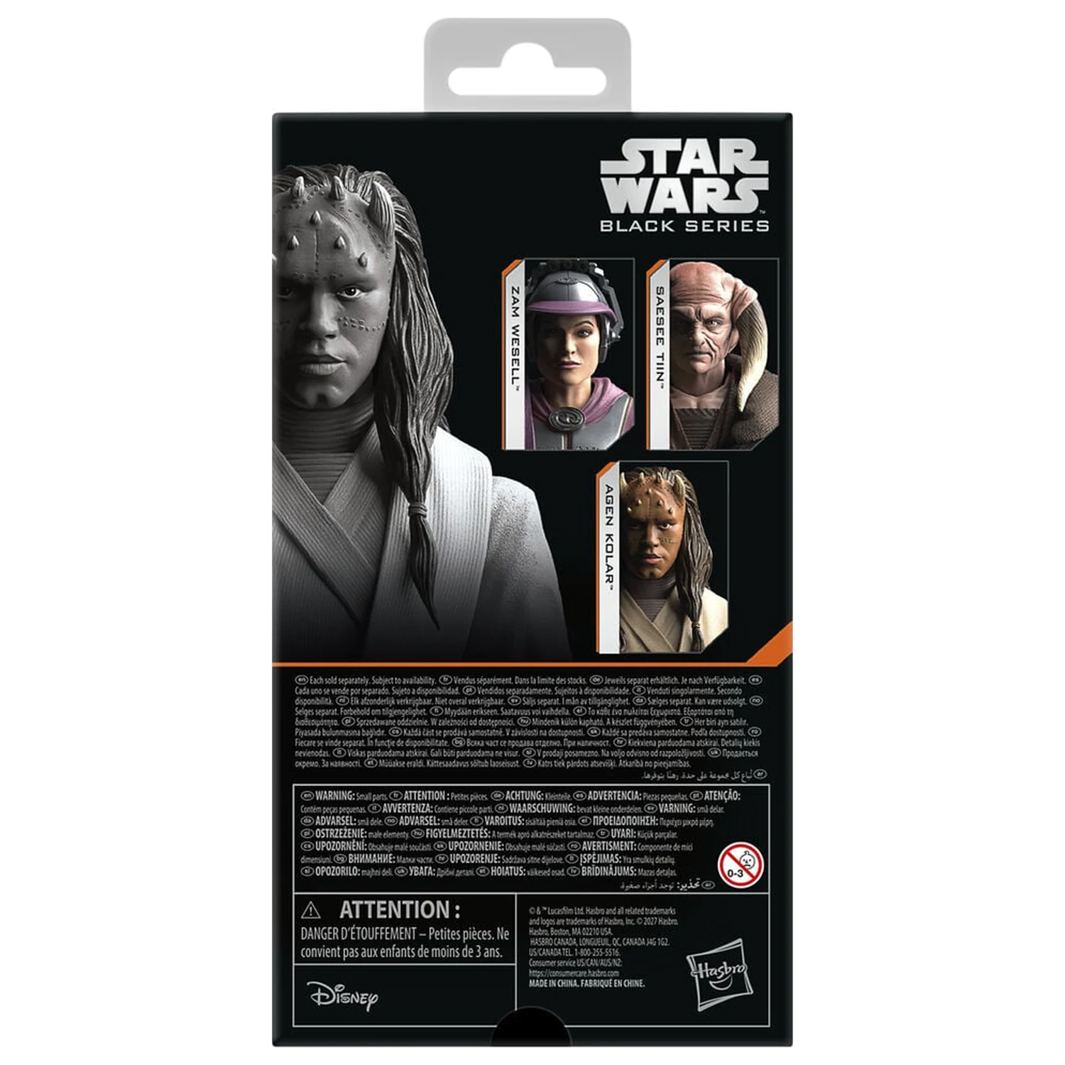 Star Wars Black Series Attack Of The Clones Agen Kolar figurka 15 cm zdjęcie produktu