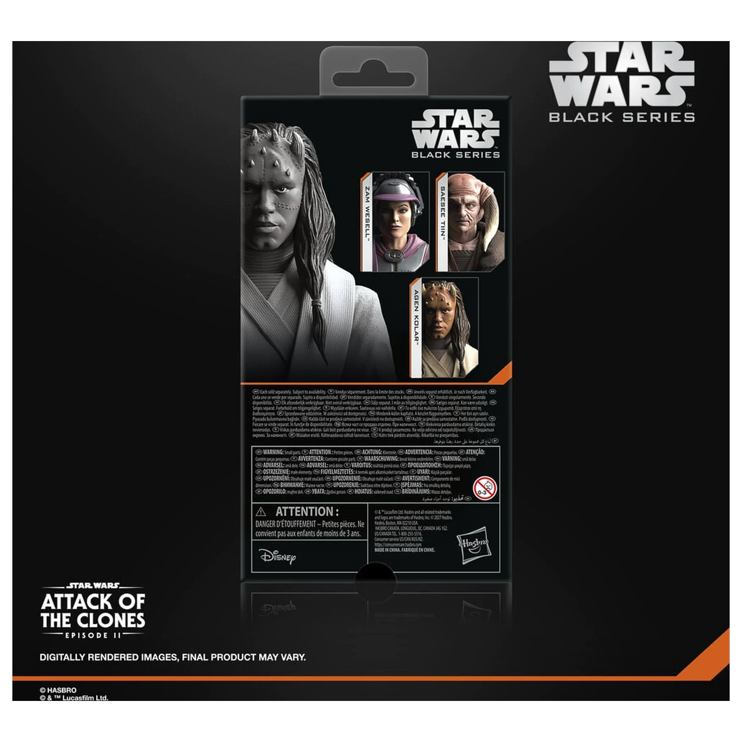 Star Wars Black Series Attack Of The Clones Agen Kolar figurka 15 cm zdjęcie produktu