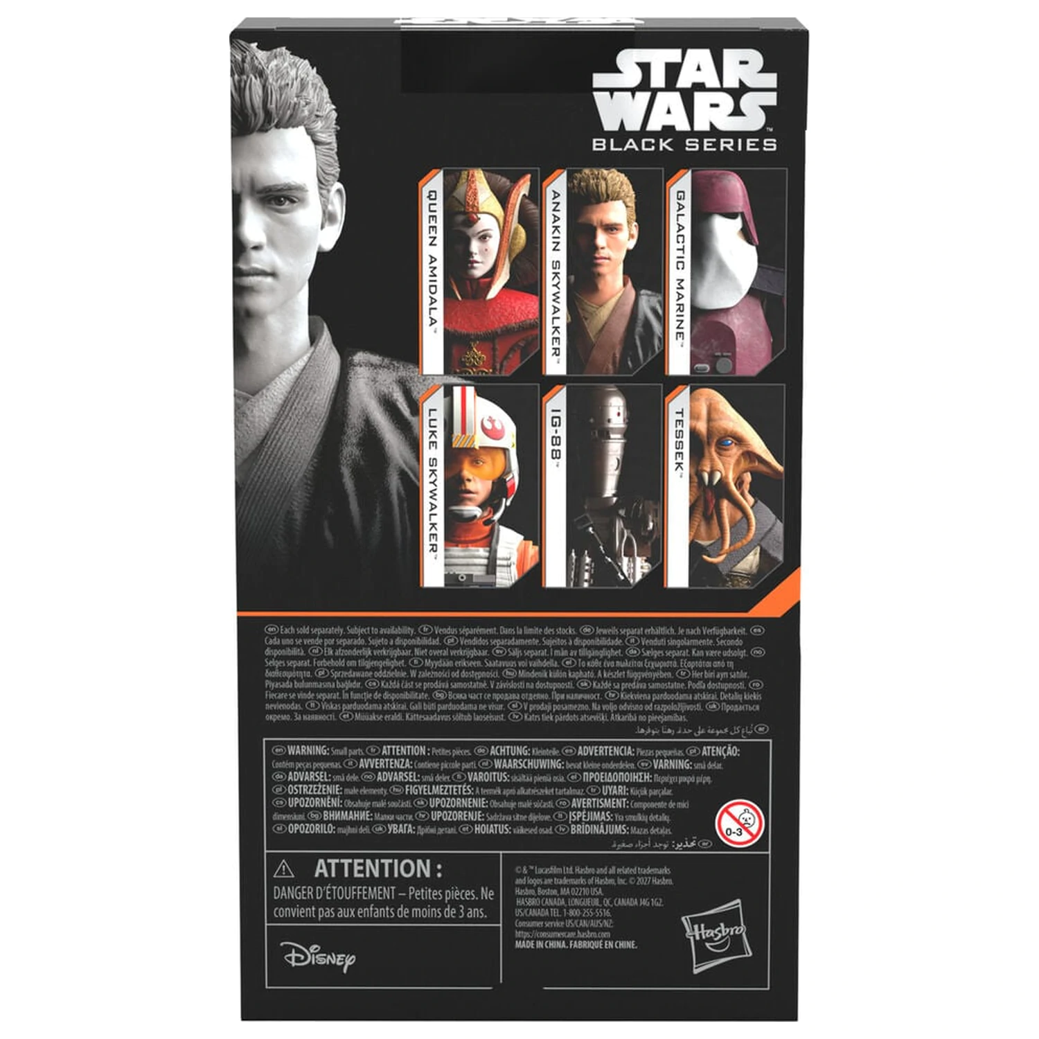 Star Wars Black Series Attack Of The Clones Anakin Skywalker figurka 15 cm zdjęcie produktu