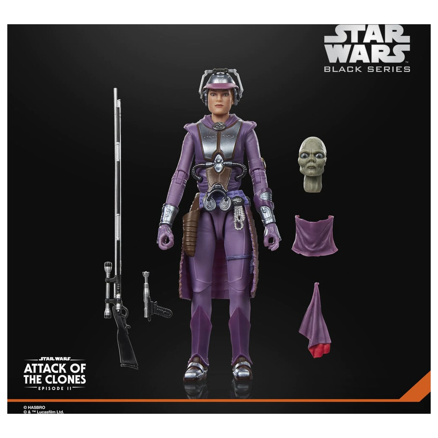 Figurka Star Wars Black Series Attack Of The Clones Zam Wesell 15 cm zdjęcie produktu