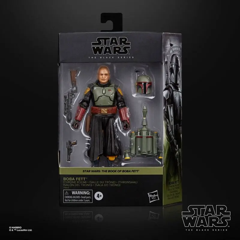 Star Wars: The Book of Boba Fett Black Series Deluxe Figurka Akcji 2022 Boba Fett (Throne Room) 15 cm zdjęcie produktu