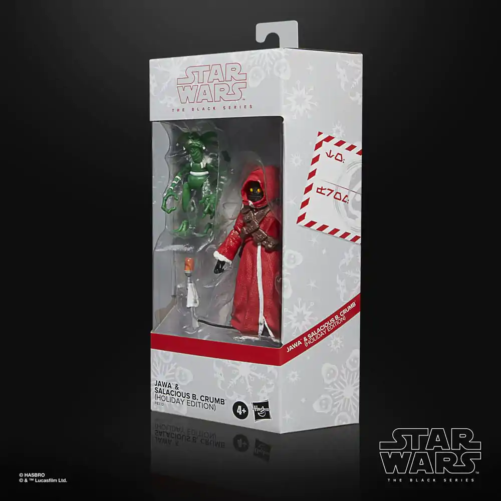 Star Wars Black Series Figurka Akcji Jawa & Salacious B. Crumb (Holiday Edition) 15 cm zdjęcie produktu