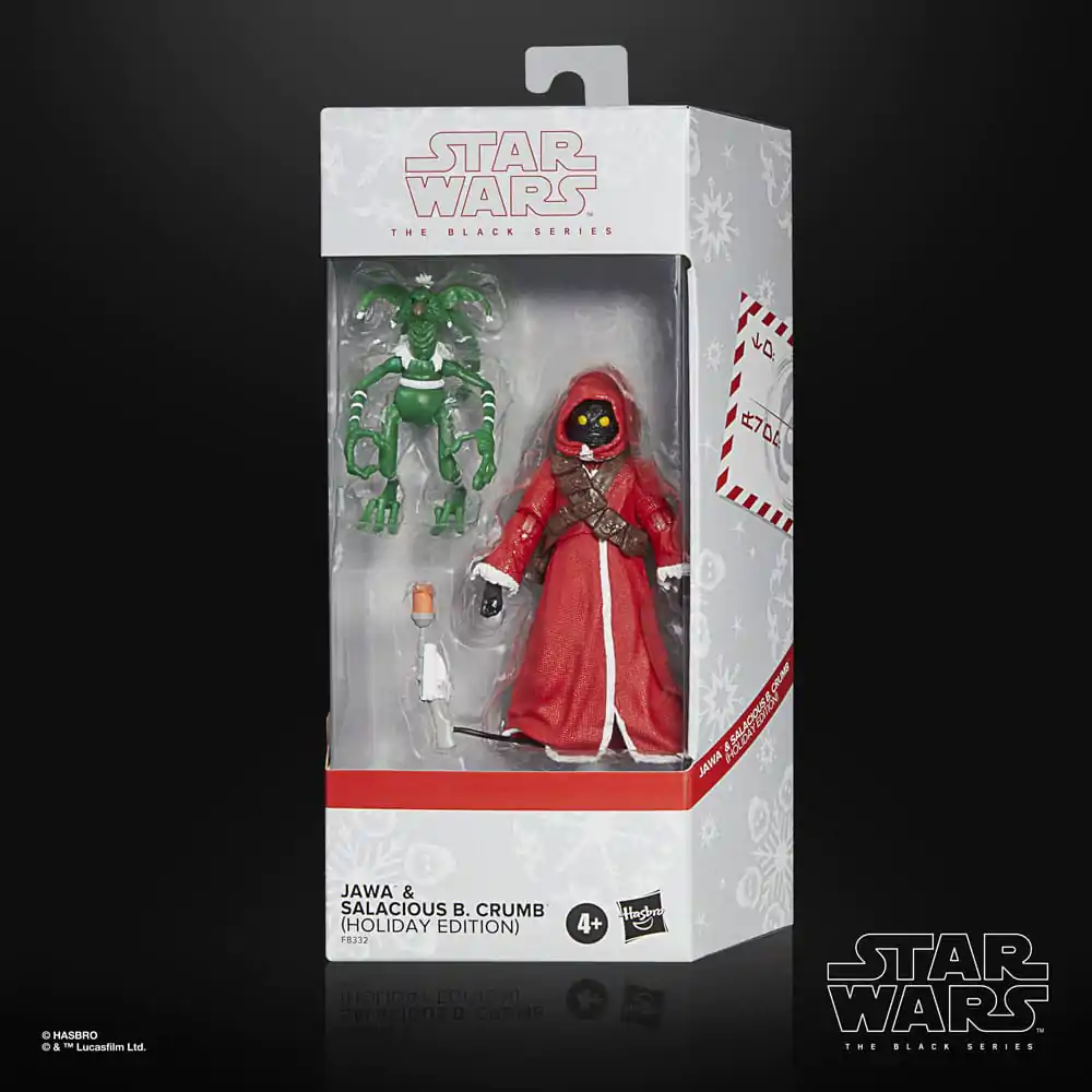 Star Wars Black Series Figurka Akcji Jawa & Salacious B. Crumb (Holiday Edition) 15 cm zdjęcie produktu