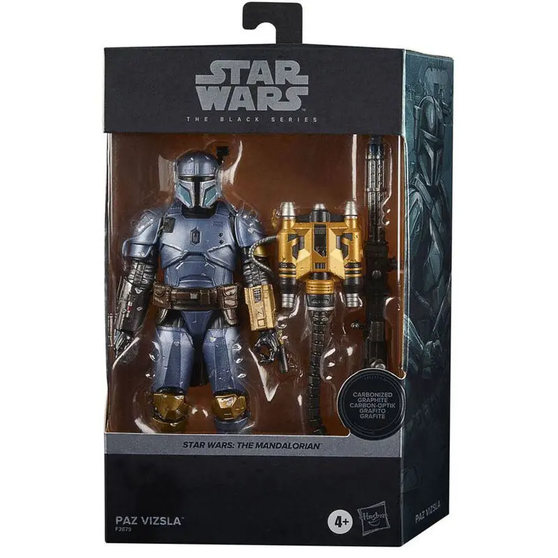 Star Wars The Mandalorian Black Series Carbonized Figurka Akcji 2021 Paz Vizsla 15 cm zdjęcie produktu