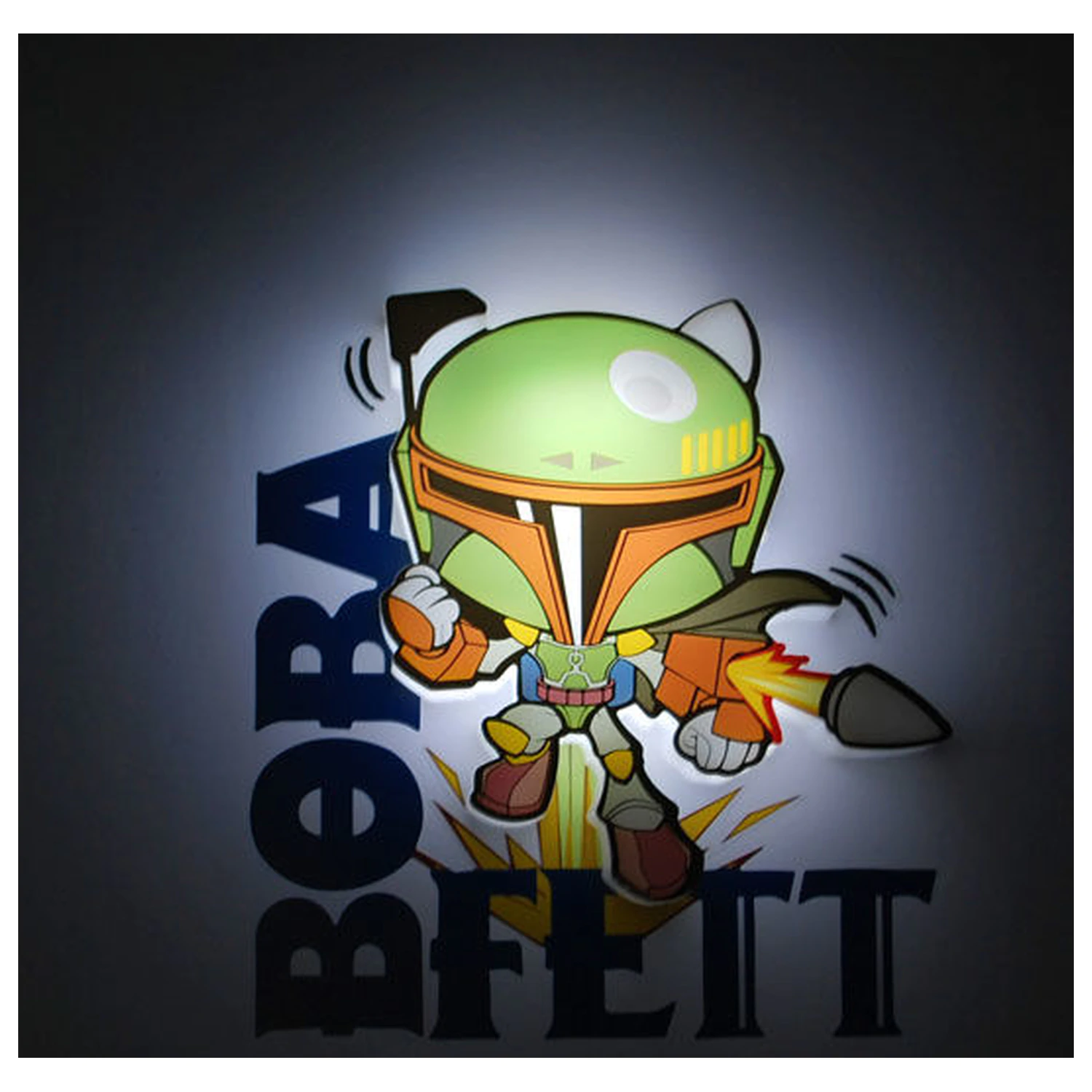 Star Wars Boba Fett 3D Light FX mini lampka zdjęcie produktu