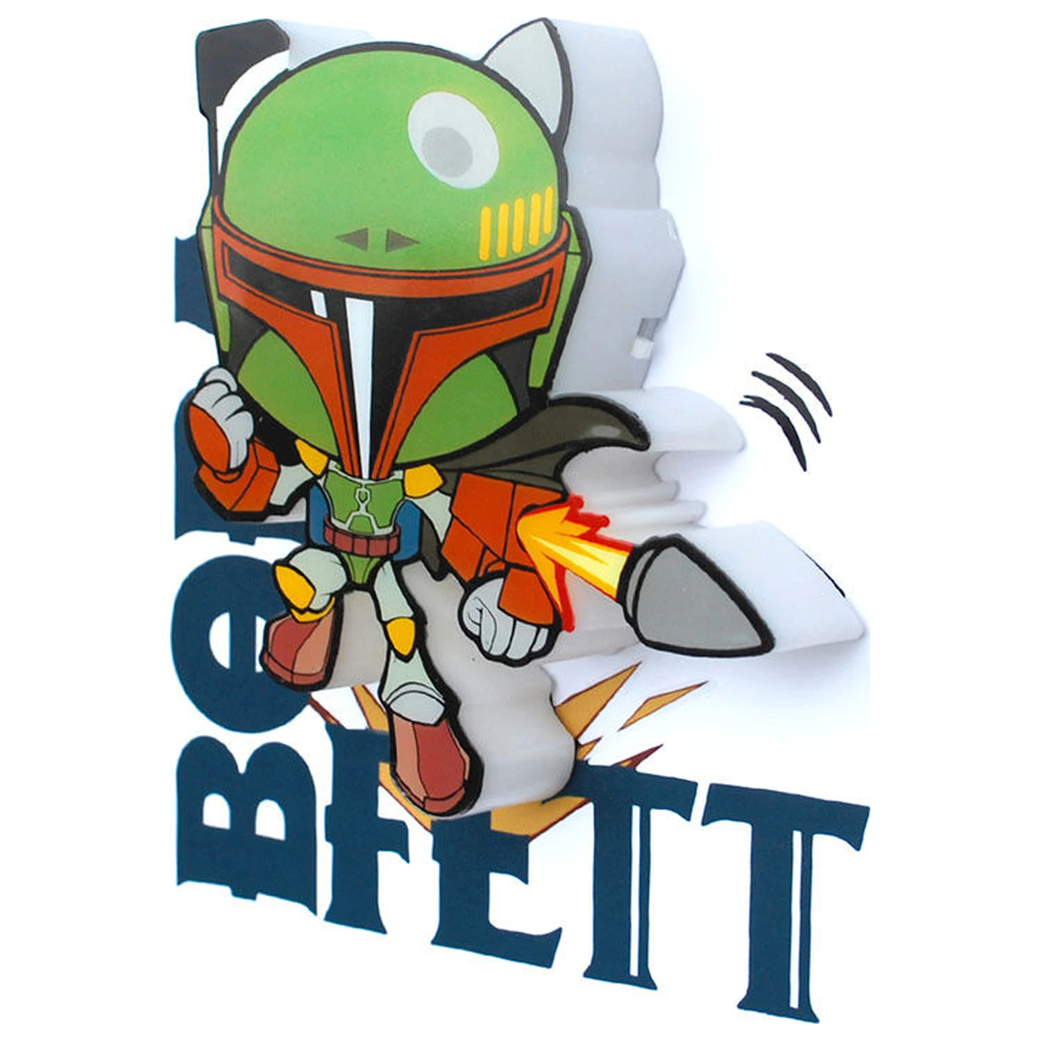 Star Wars Boba Fett 3D Light FX mini lampka zdjęcie produktu