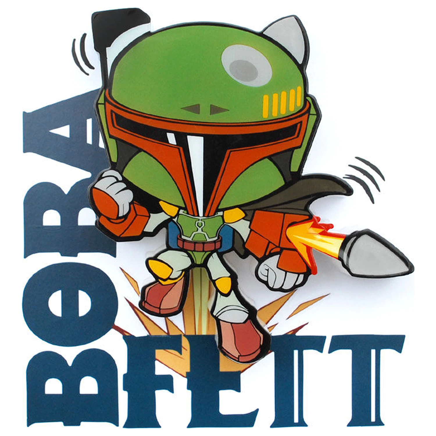 Star Wars Boba Fett 3D Light FX mini lampka zdjęcie produktu