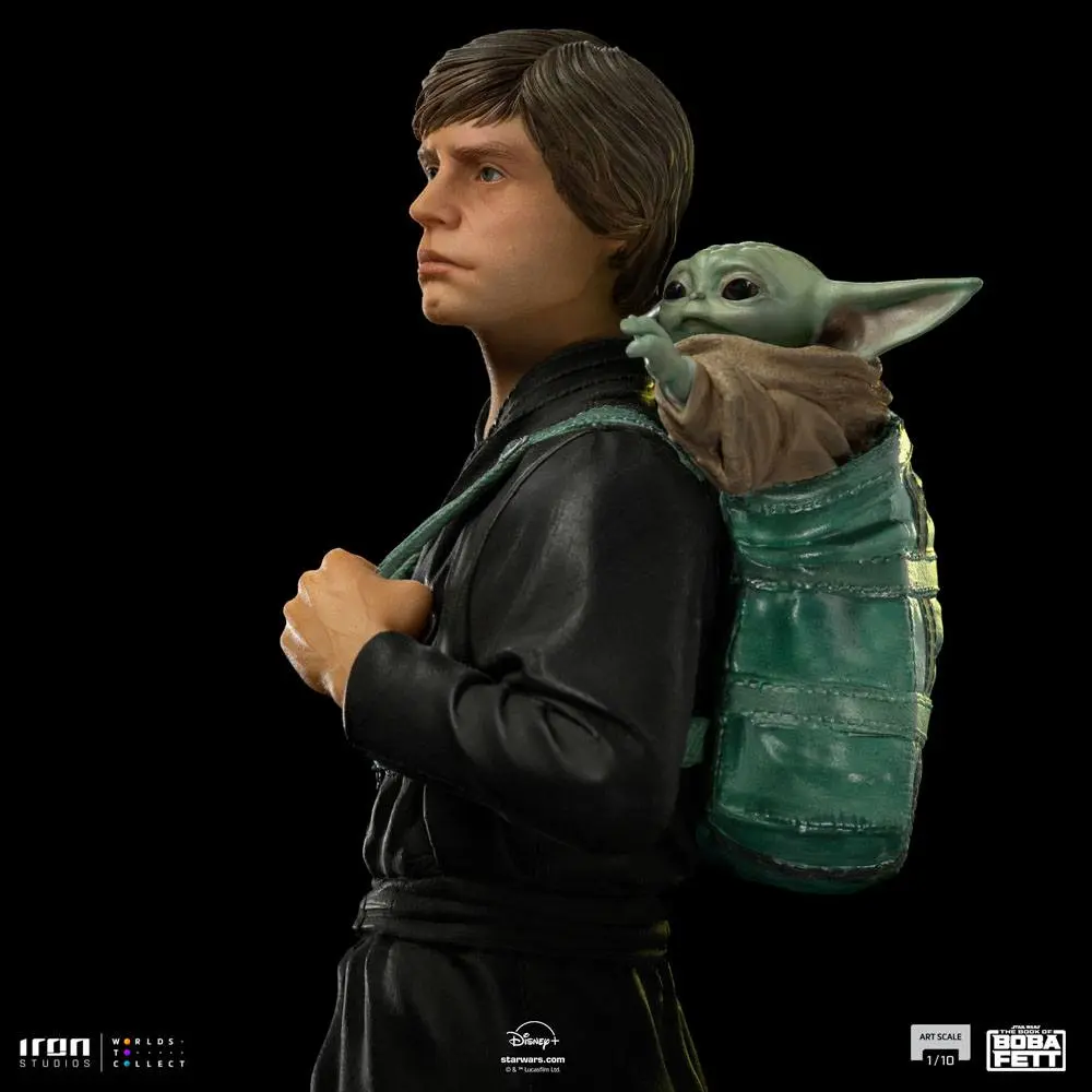 Star Wars Book of Boba Fett Art Scale Statue 1/10 Luke Skywalker & Grogu Training 20 cm Statua Art Scale zdjęcie produktu