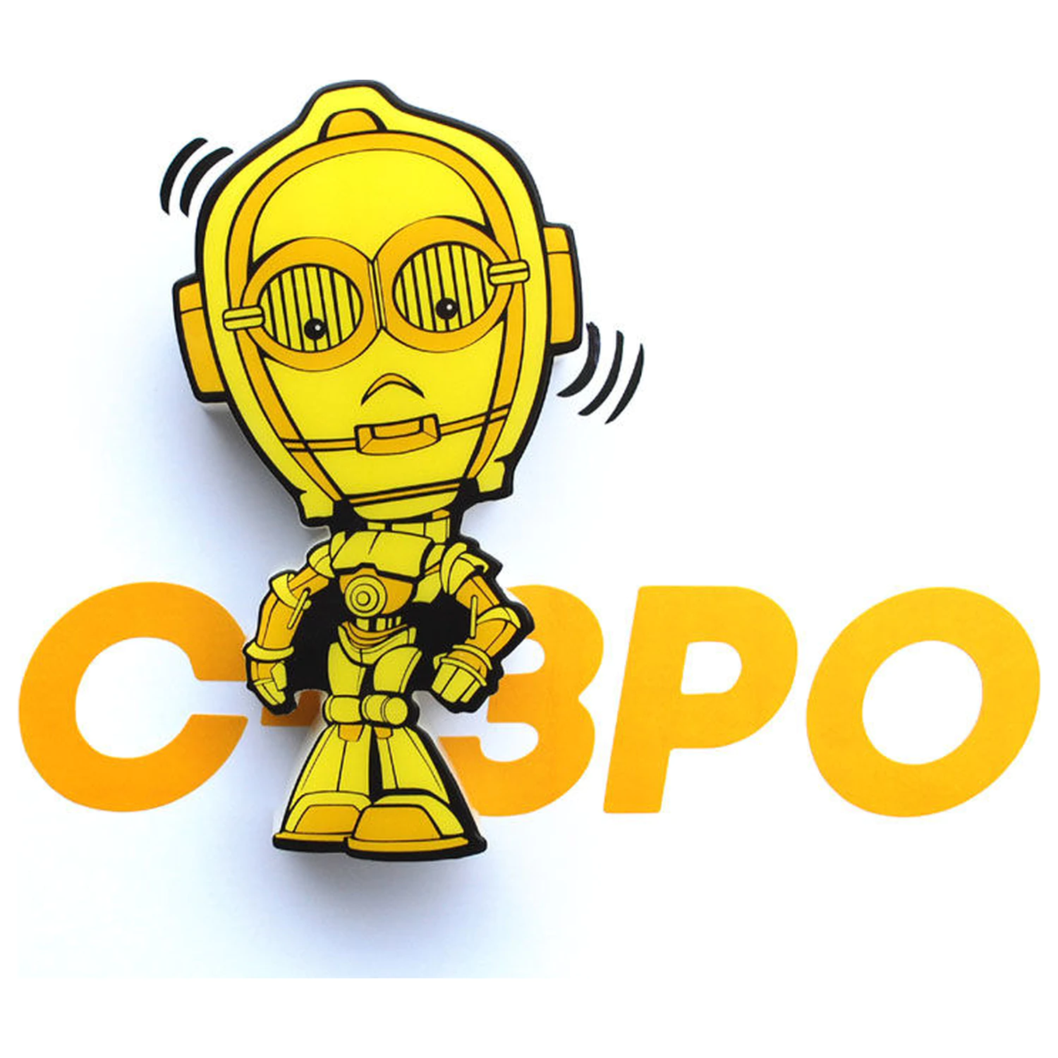 Star Wars C-3PO mini lampa 3D Light FX zdjęcie produktu
