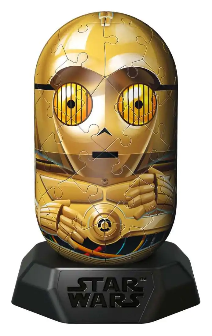 Star Wars Hylkies Puzzle 3D C-3PO (55 elementów) zdjęcie produktu