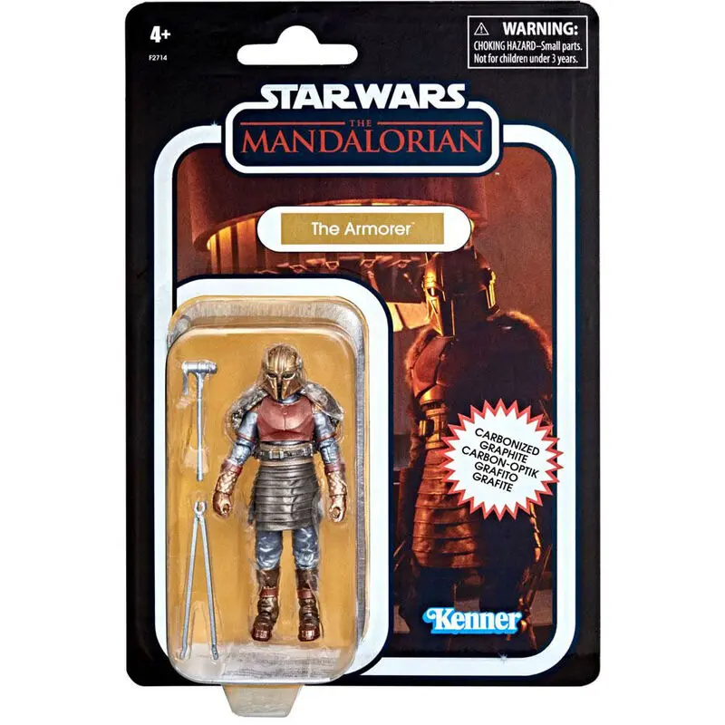 Star Wars The Mandalorian Vintage Collection Carbonized Figurka Akcji 2021 The Armorer 10 cm zdjęcie produktu