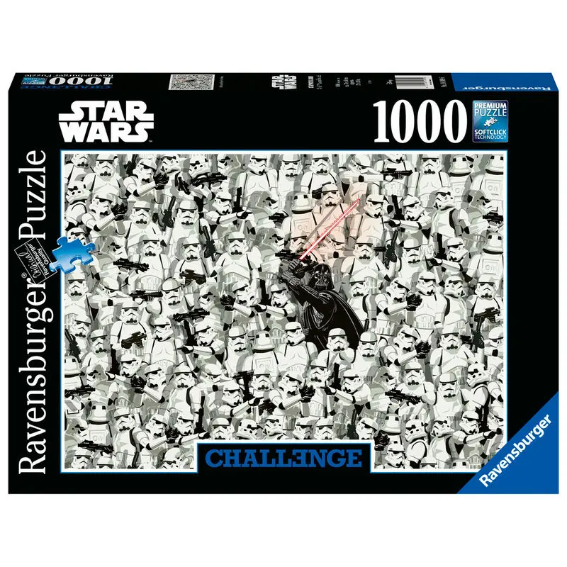 Star Wars Challenge Puzzle Darth Vader & Stormtroopers (1000 elementów) [USZKODZONE OPAKOWANIE] zdjęcie produktu