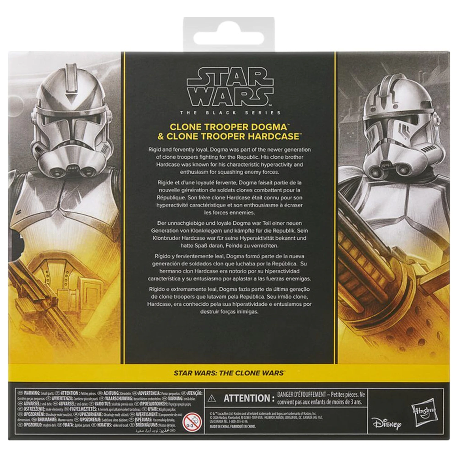 Star Wars Clone Trooper Dogma & Clone Trooper Hardcase zestaw 2 figurek 15 cm zdjęcie produktu