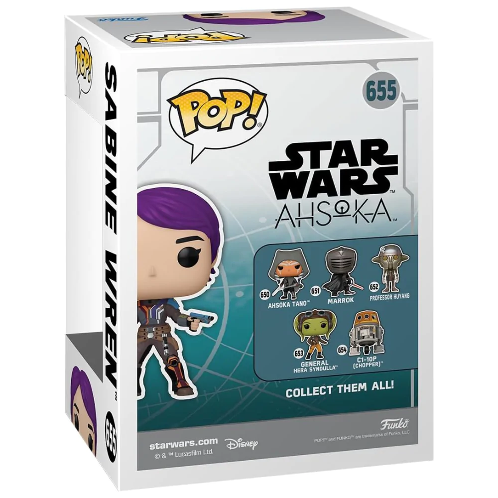 Star Wars: Clone Wars Funko POP! Figurka Vinyl Sabine Wren(GW) 9 cm zdjęcie produktu