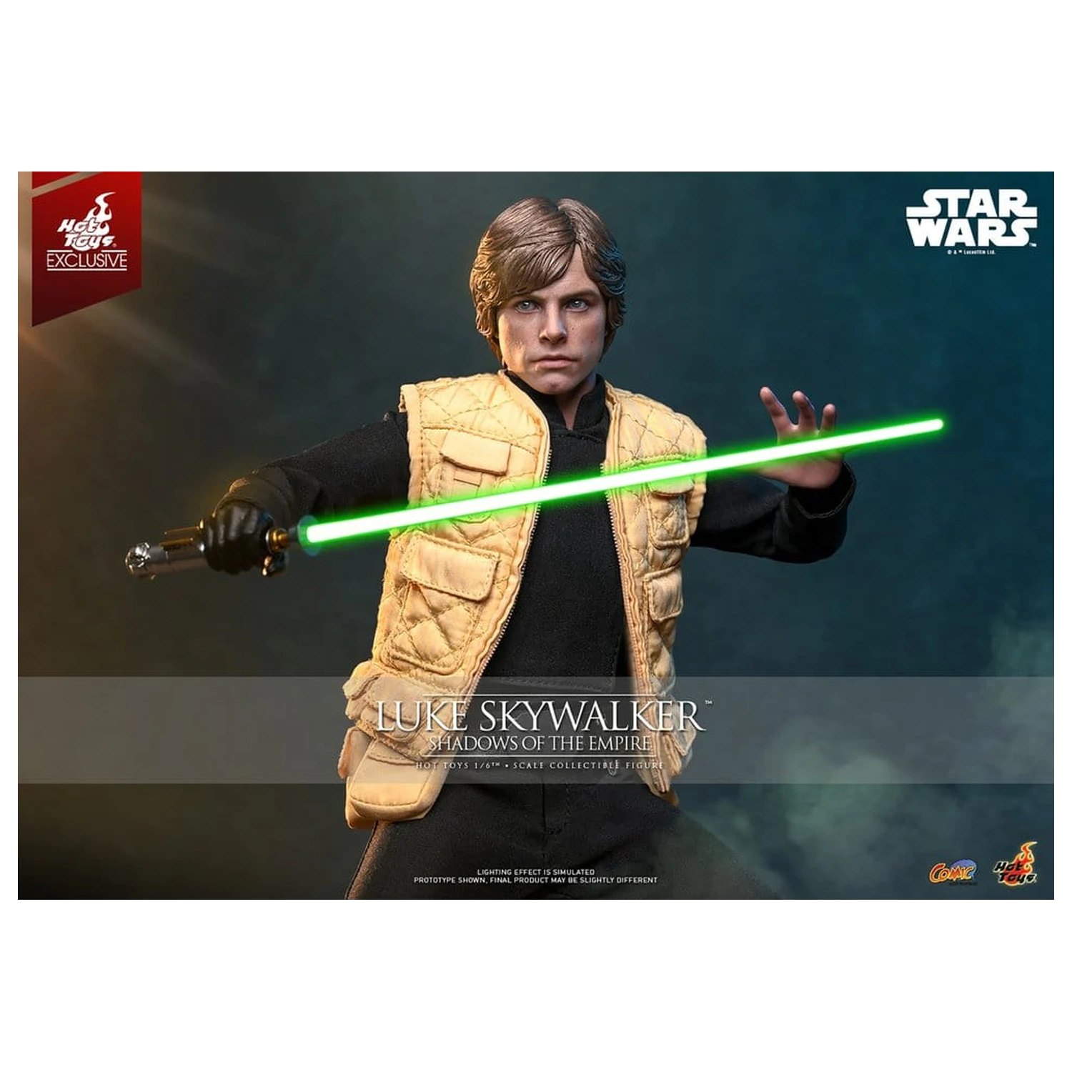 Star Wars Comic Arcydzieło Figurka 1/6 Luke Skywalker (Shadows Of The Empire) (Hot Toys Exclusive) 28 cm zdjęcie produktu