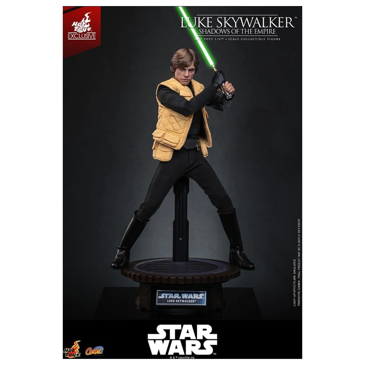 Star Wars Comic Arcydzieło Figurka 1/6 Luke Skywalker (Shadows Of The Empire) (Hot Toys Exclusive) 28 cm zdjęcie produktu