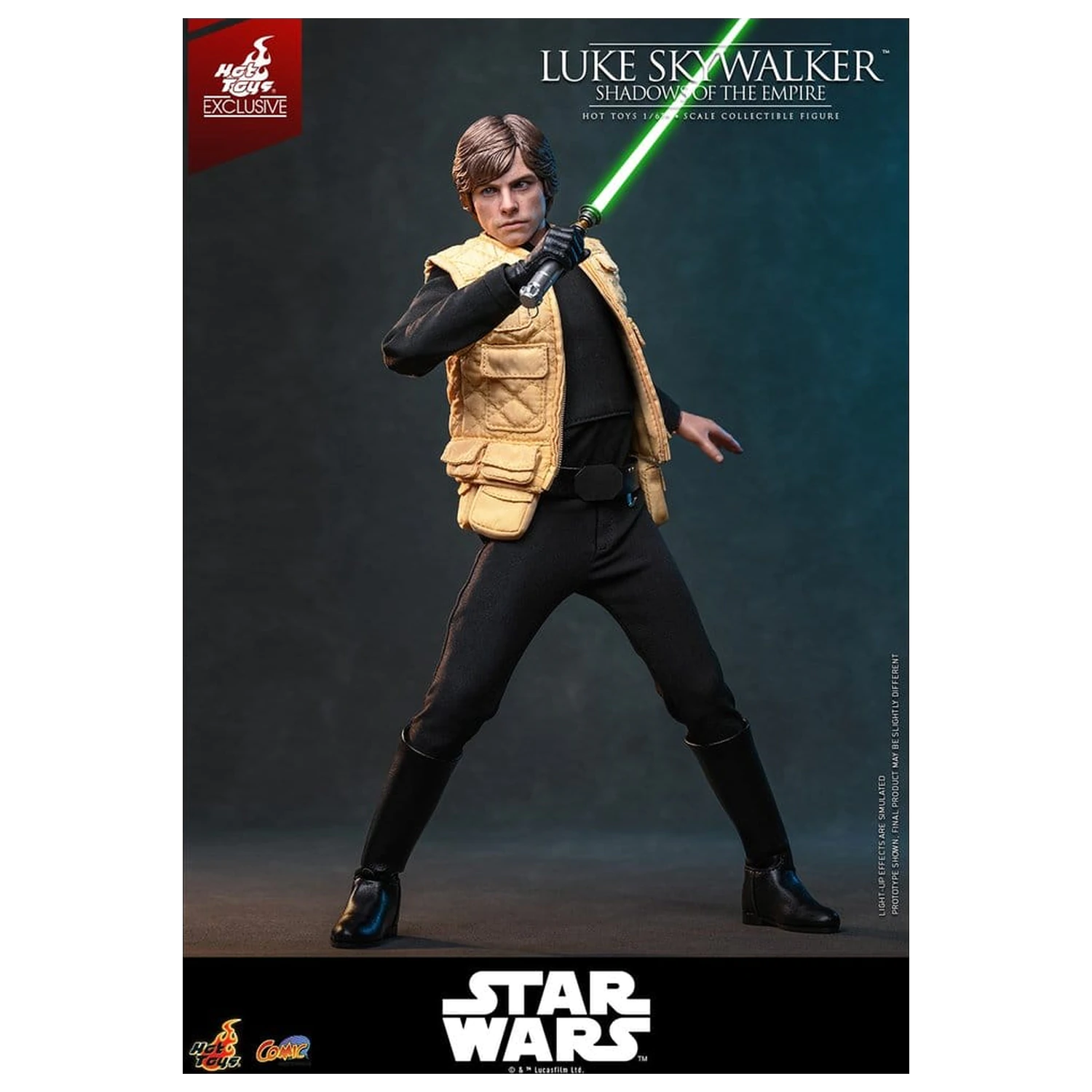Star Wars Comic Arcydzieło Figurka 1/6 Luke Skywalker (Shadows Of The Empire) (Hot Toys Exclusive) 28 cm zdjęcie produktu