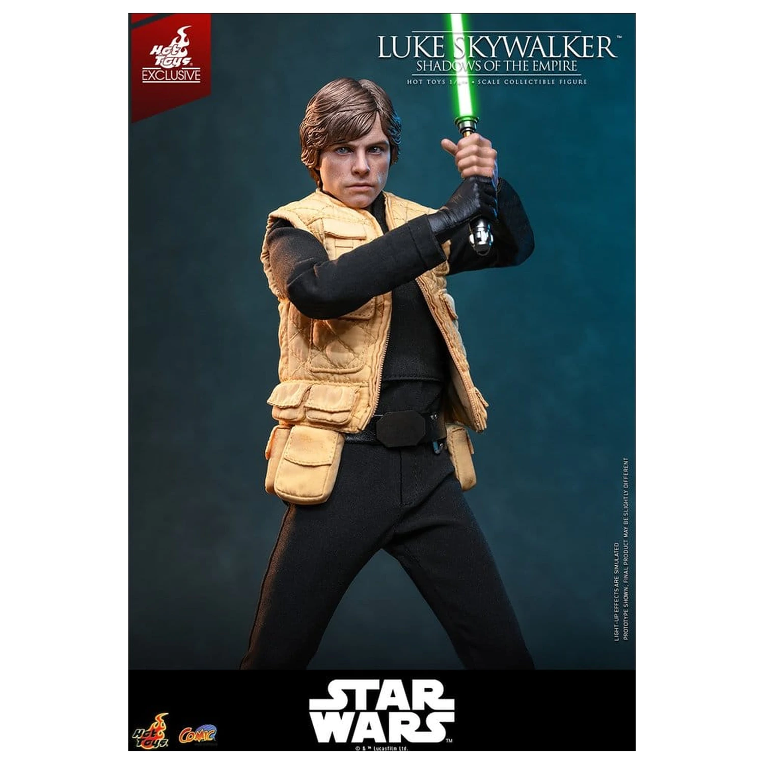 Star Wars Comic Arcydzieło Figurka 1/6 Luke Skywalker (Shadows Of The Empire) (Hot Toys Exclusive) 28 cm zdjęcie produktu