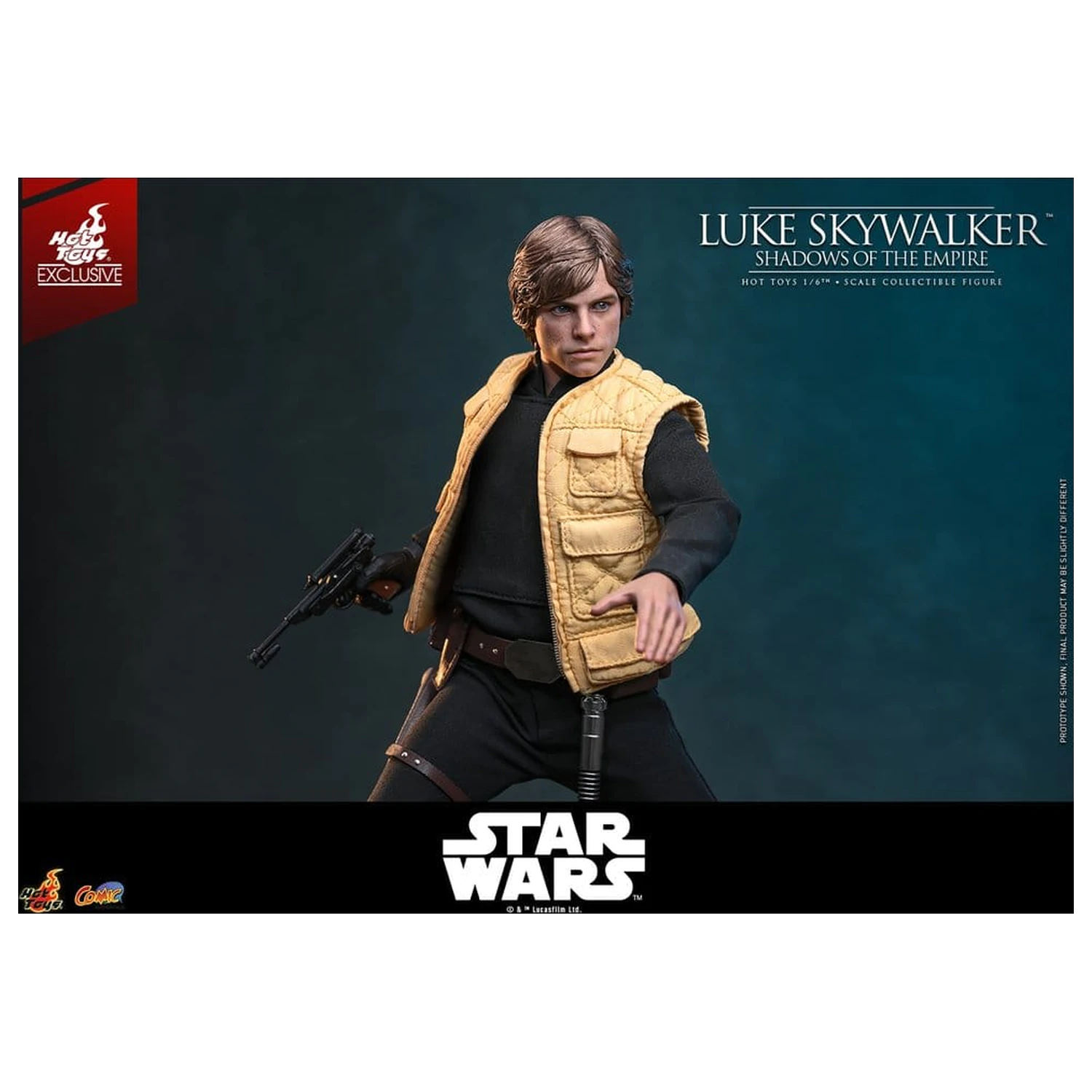 Star Wars Comic Arcydzieło Figurka 1/6 Luke Skywalker (Shadows Of The Empire) (Hot Toys Exclusive) 28 cm zdjęcie produktu
