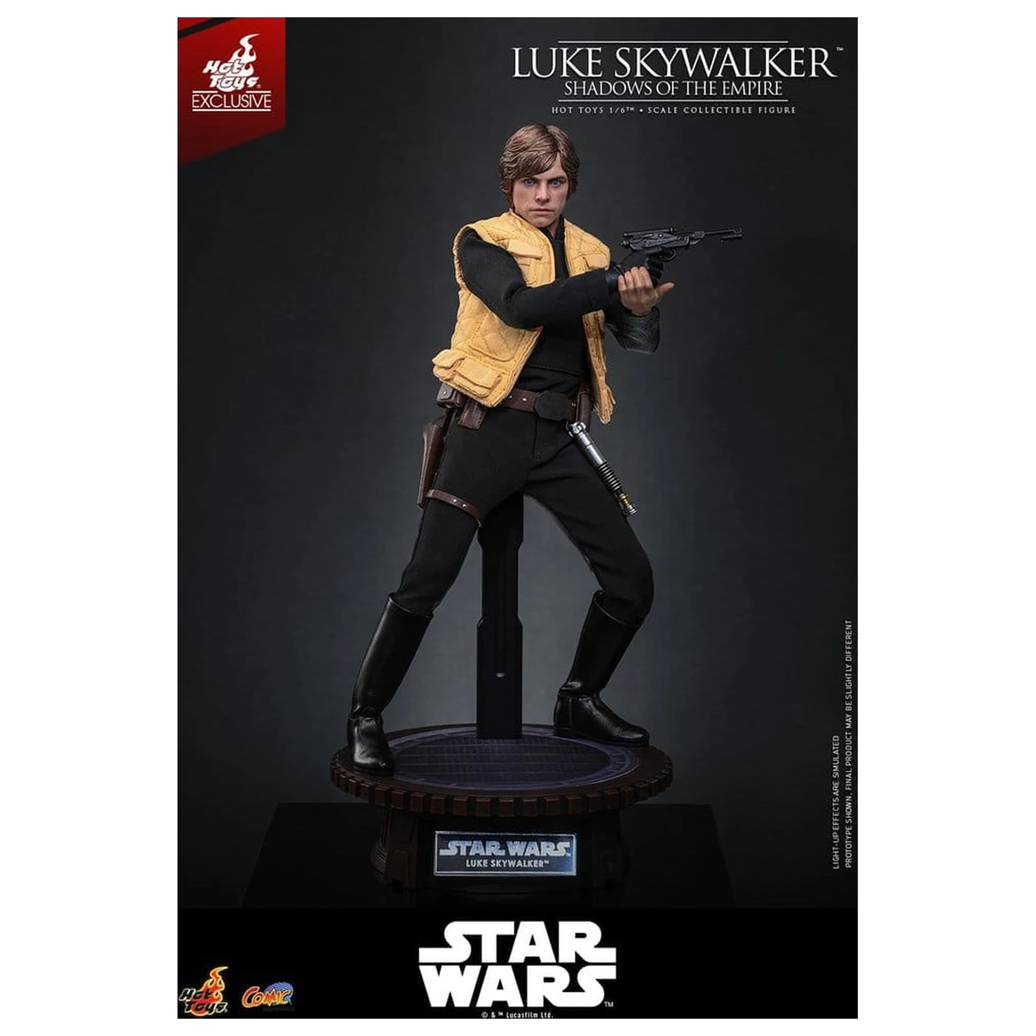 Star Wars Comic Arcydzieło Figurka 1/6 Luke Skywalker (Shadows Of The Empire) (Hot Toys Exclusive) 28 cm zdjęcie produktu