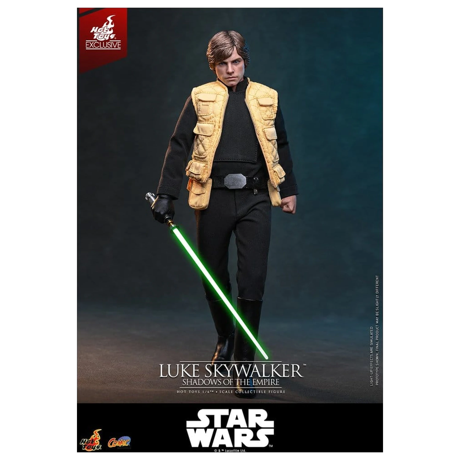 Star Wars Comic Arcydzieło Figurka 1/6 Luke Skywalker (Shadows Of The Empire) (Hot Toys Exclusive) 28 cm zdjęcie produktu