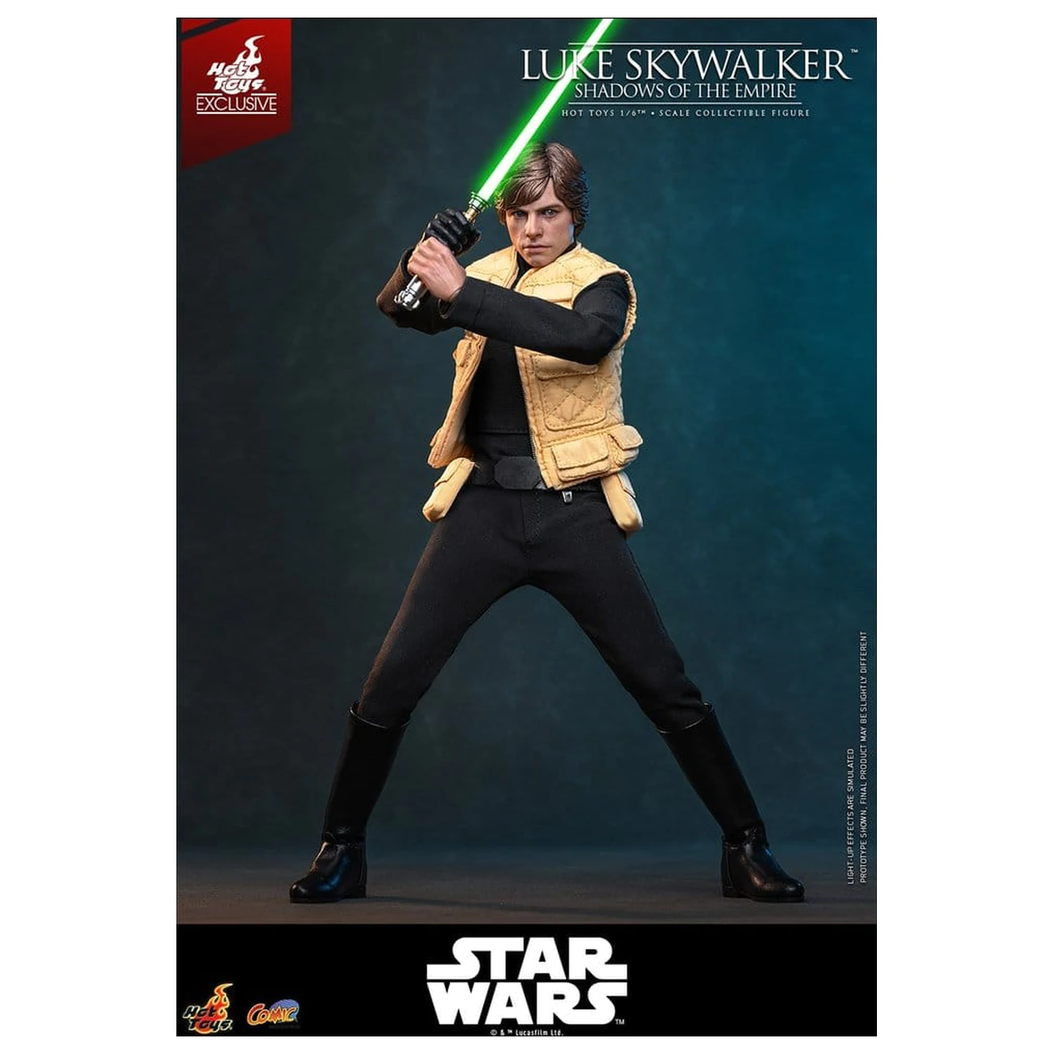 Star Wars Comic Arcydzieło Figurka 1/6 Luke Skywalker (Shadows Of The Empire) (Hot Toys Exclusive) 28 cm zdjęcie produktu
