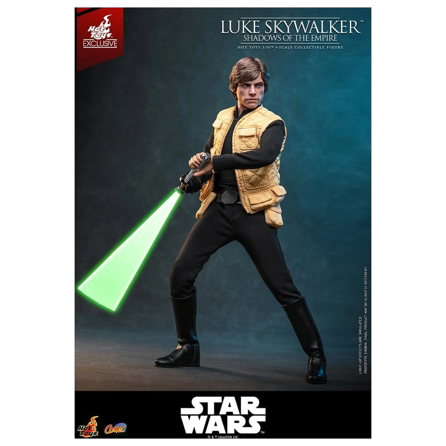 Star Wars Comic Arcydzieło Figurka 1/6 Luke Skywalker (Shadows Of The Empire) (Hot Toys Exclusive) 28 cm zdjęcie produktu