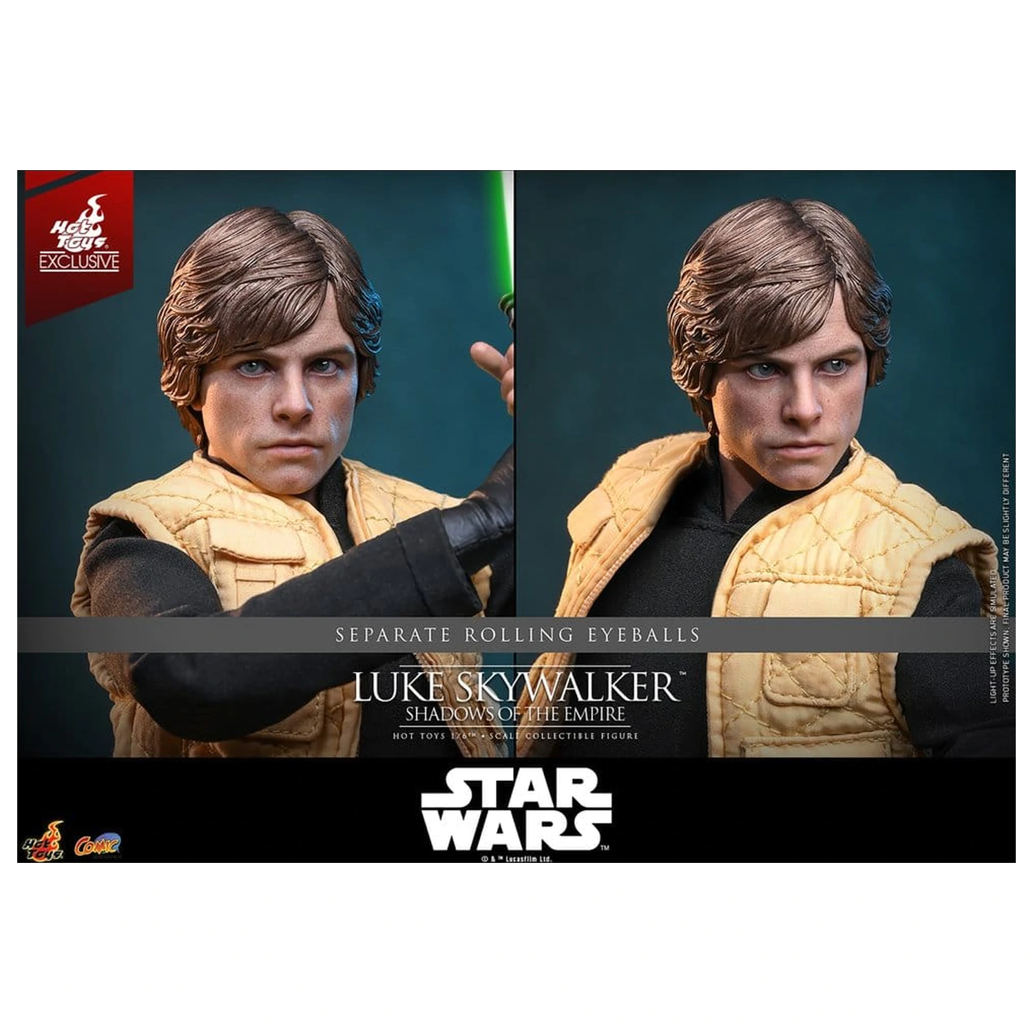 Star Wars Comic Arcydzieło Figurka 1/6 Luke Skywalker (Shadows Of The Empire) (Hot Toys Exclusive) 28 cm zdjęcie produktu