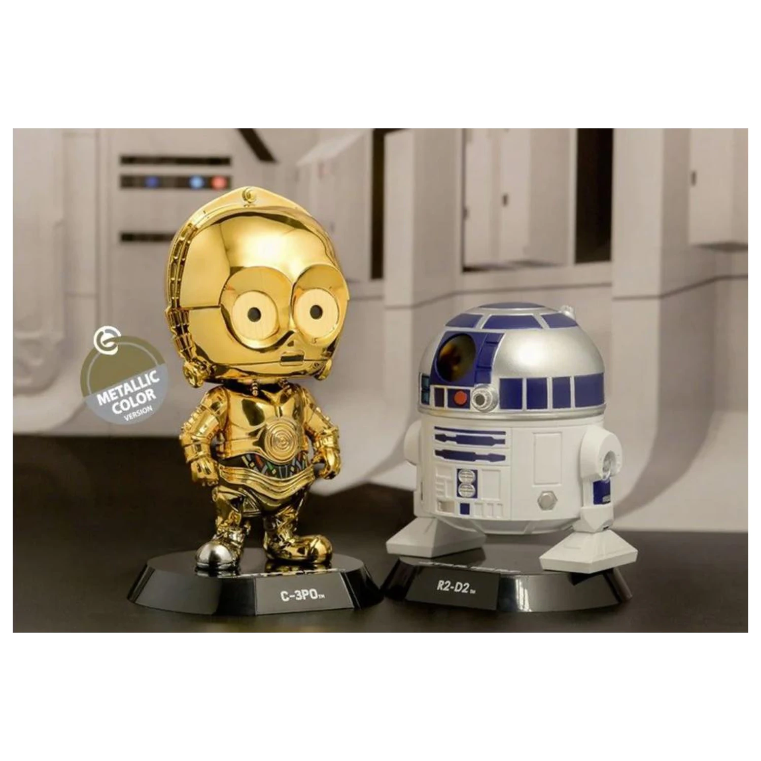 Figurki Star Wars Cosbaby Wave 1 C-3PO & R2-D2 zdjęcie produktu