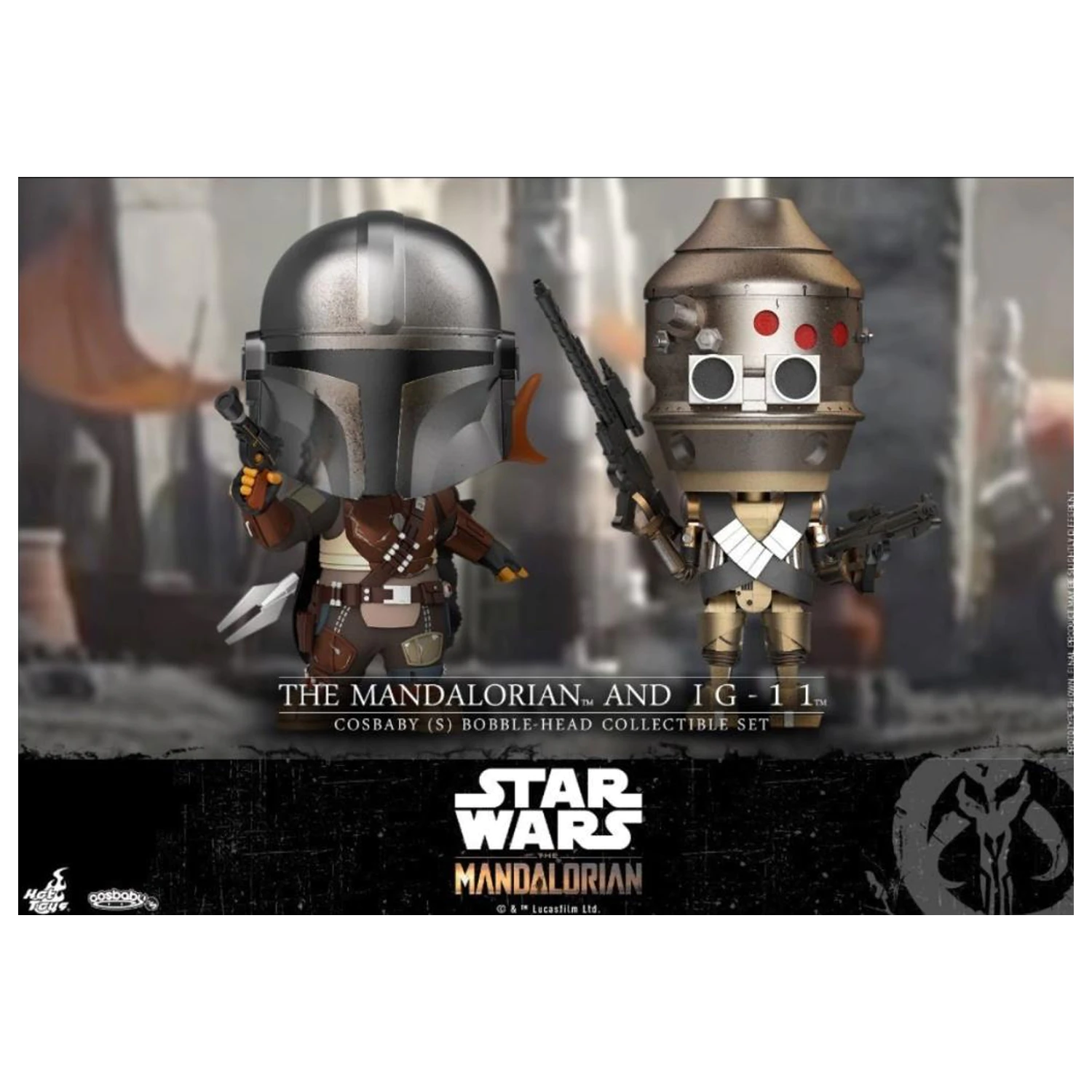 Zestaw Star Wars Cosbaby Wave 3 Mandalorian & IG-11 zdjęcie produktu
