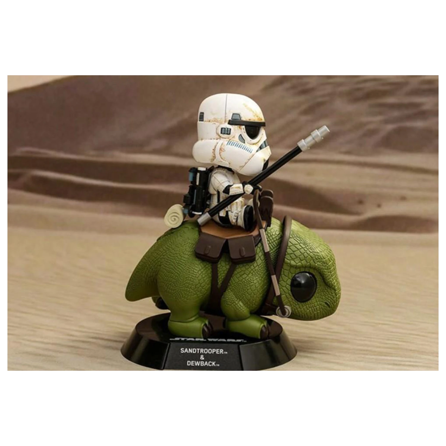 Zestaw figurek Star Wars Cosbaby Wave 5 Sandtrooper & Dewback zdjęcie produktu