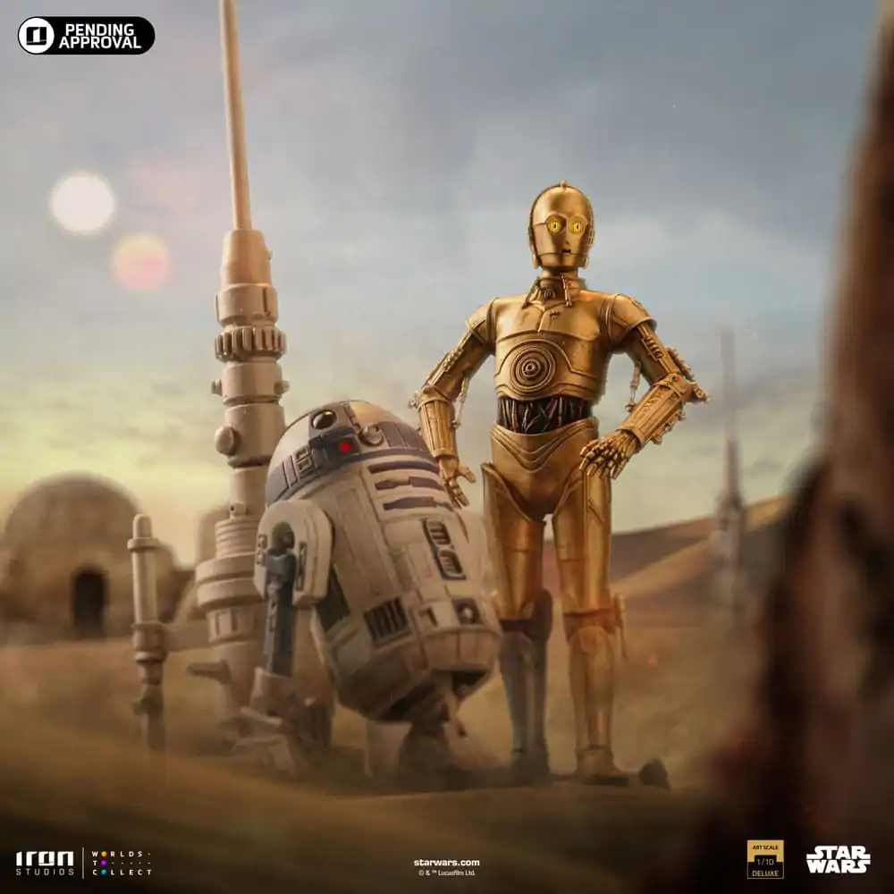 Star Wars Deluxe Art Scale Statue 1/10 C-3PO & R2D2 31 cm Statua Artystyczna w Skali zdjęcie produktu