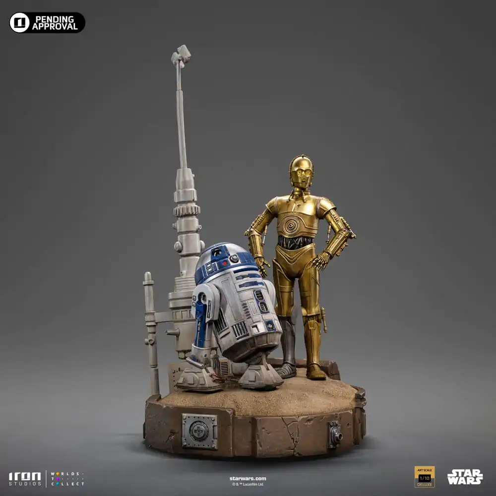 Star Wars Deluxe Art Scale Statue 1/10 C-3PO & R2D2 31 cm Statua Artystyczna w Skali zdjęcie produktu