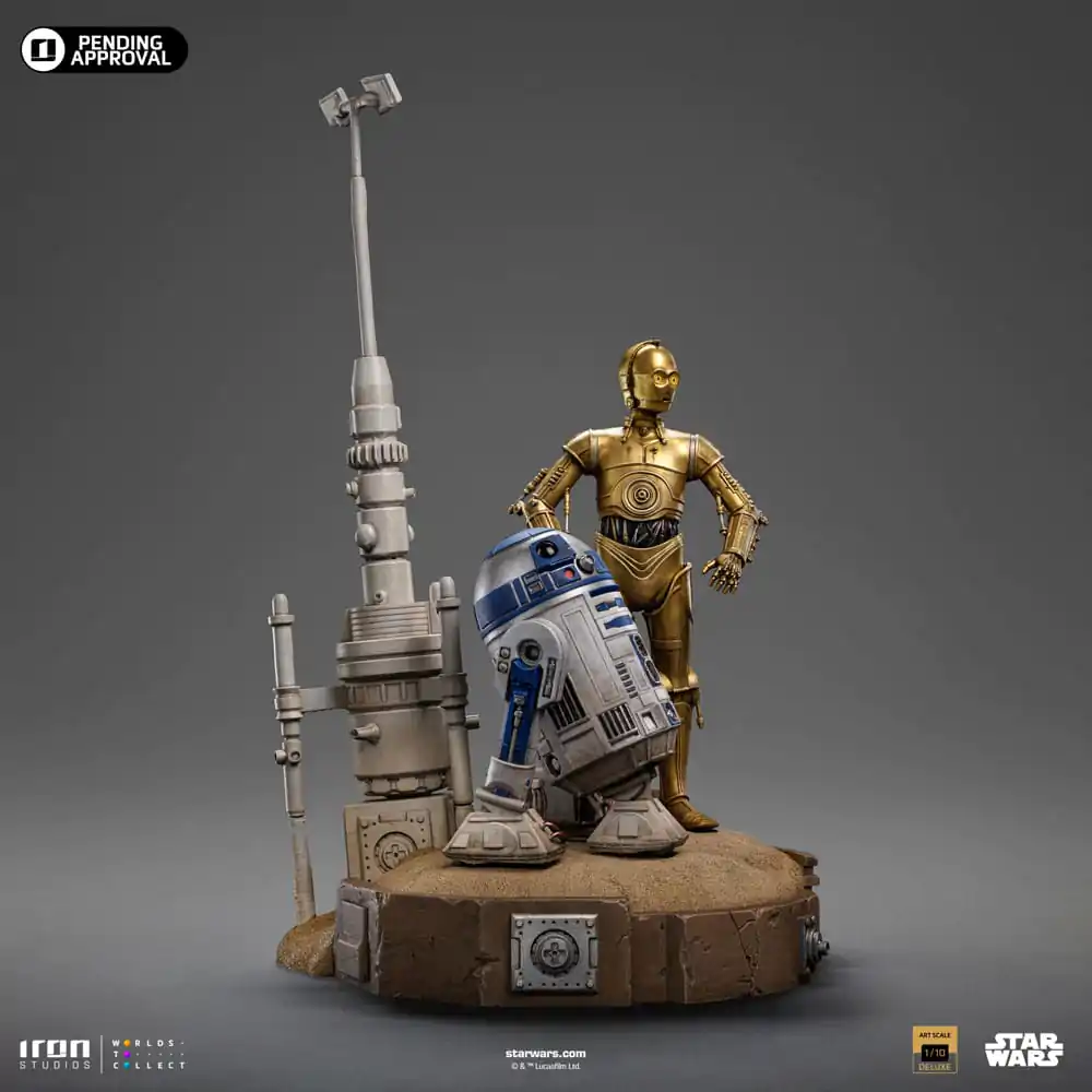 Star Wars Deluxe Art Scale Statue 1/10 C-3PO & R2D2 31 cm Statua Artystyczna w Skali zdjęcie produktu