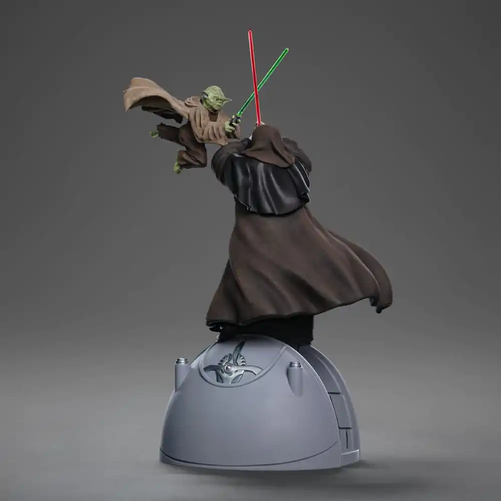 Star Wars Deluxe Art Scale Statue 1/10 Yoda kontra Emperor Palpatine (CCXP Exclusive 2024) 31 cm Statua zdjęcie produktu