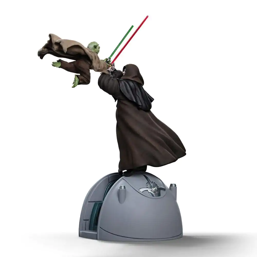 Star Wars Deluxe Art Scale Statue 1/10 Yoda kontra Emperor Palpatine (CCXP Exclusive 2024) 31 cm Statua zdjęcie produktu