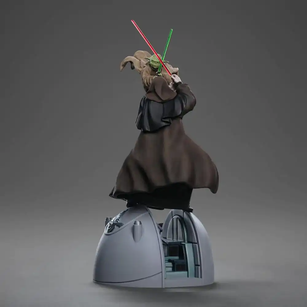 Star Wars Deluxe Art Scale Statue 1/10 Yoda kontra Emperor Palpatine (CCXP Exclusive 2024) 31 cm Statua zdjęcie produktu