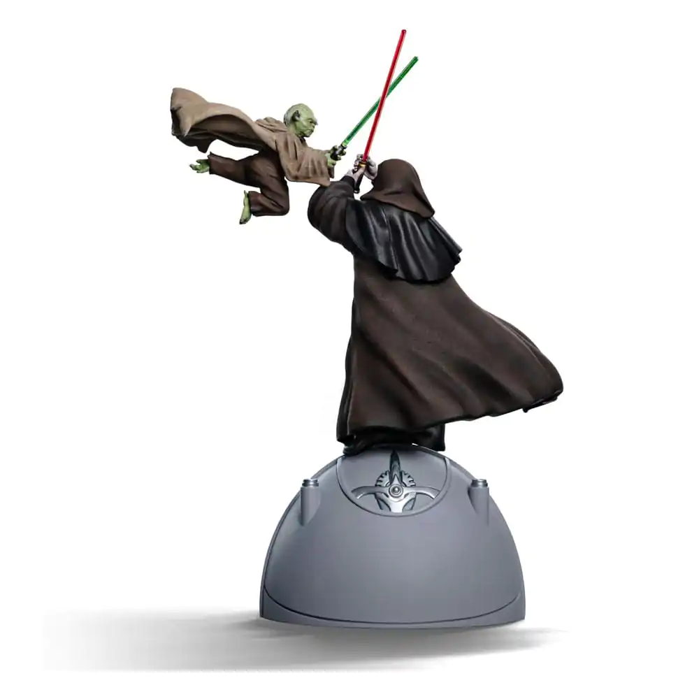 Star Wars Deluxe Art Scale Statue 1/10 Yoda kontra Emperor Palpatine (CCXP Exclusive 2024) 31 cm Statua zdjęcie produktu